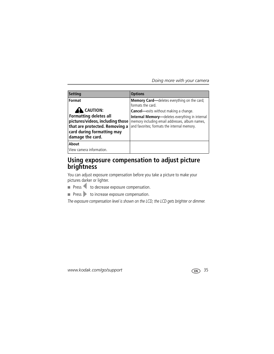 Kodak V610 User Manual | Page 41 / 87