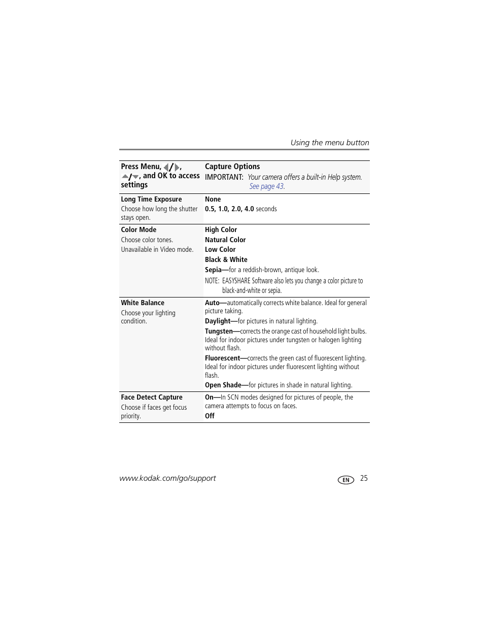 Kodak CD14 User Manual | Page 31 / 66