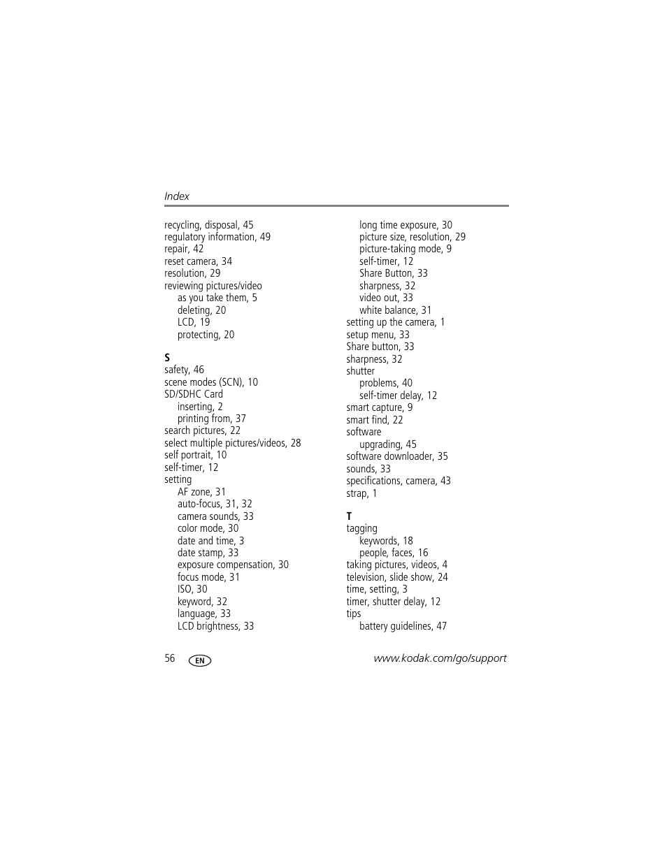Kodak C1450 User Manual | Page 62 / 63