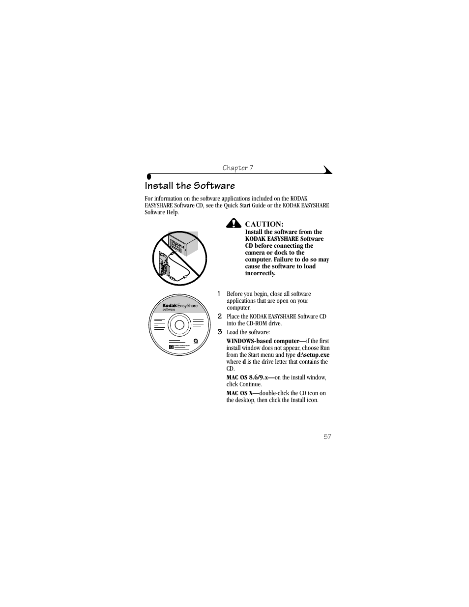 Install the software | Kodak DX4330 User Manual | Page 69 / 120