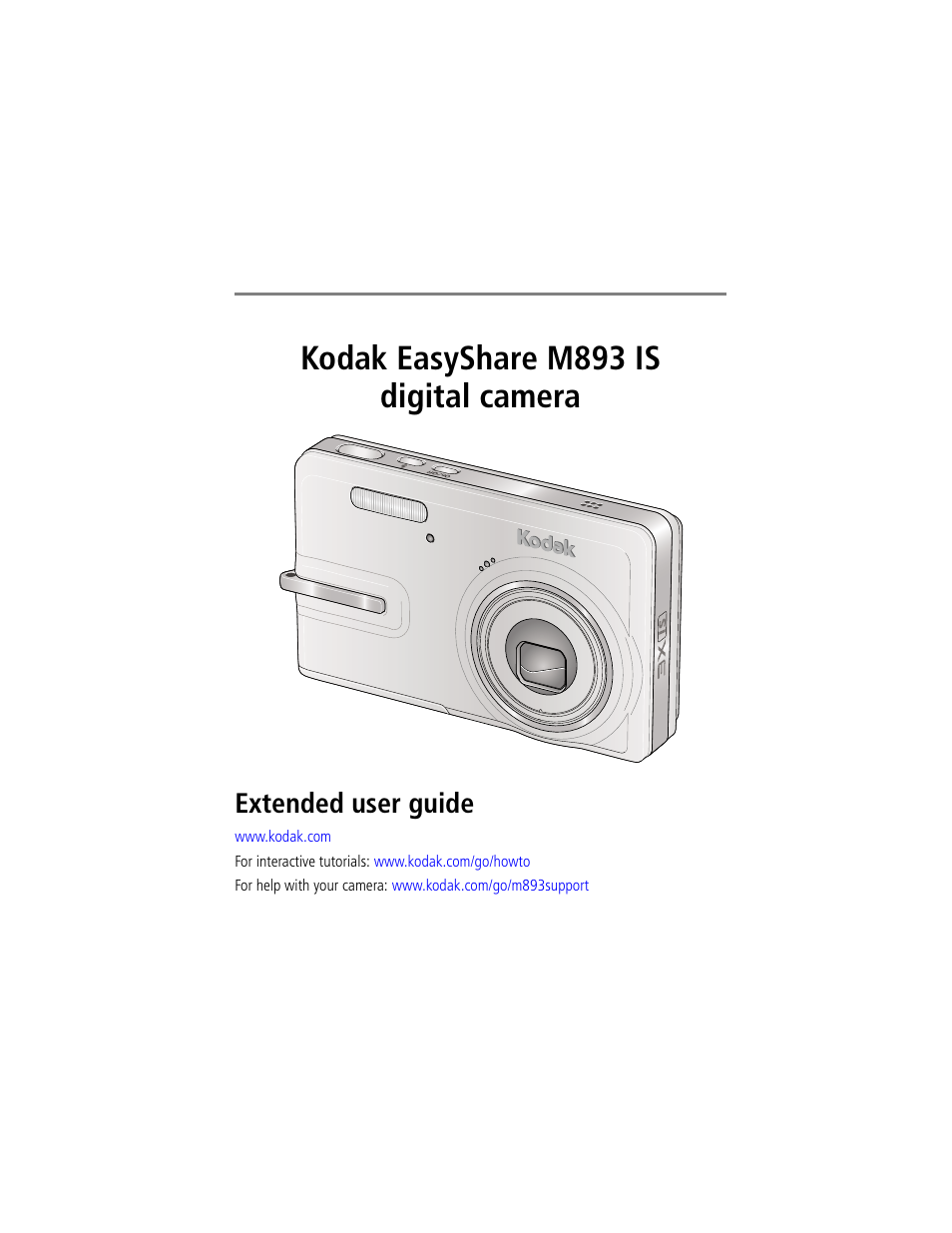 Kodak M893 IS User Manual | 79 pages