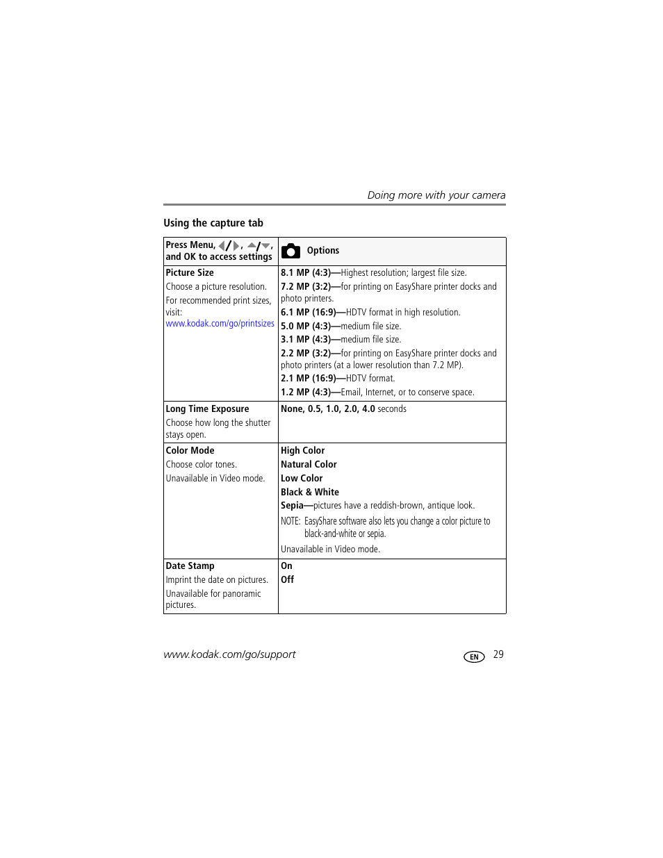 Kodak M893 IS User Manual | Page 35 / 79