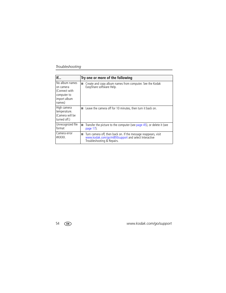 Kodak M893 IS User Manual | Page 60 / 79