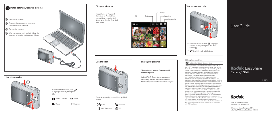 Kodak CD44 User Manual | 2 pages