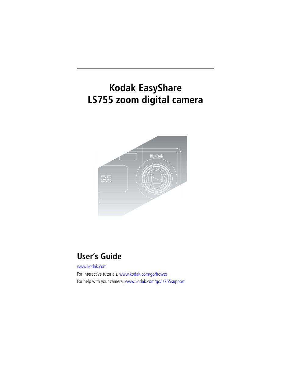 Kodak LS755 User Manual | 80 pages