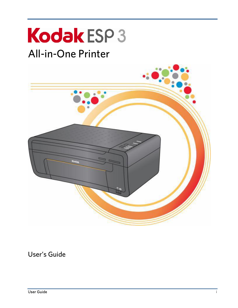 Kodak ESP 3 User Manual | 73 pages