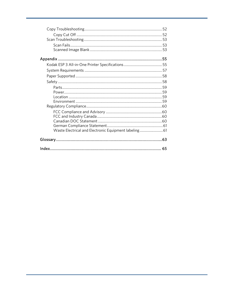 Kodak ESP 3 User Manual | Page 5 / 73