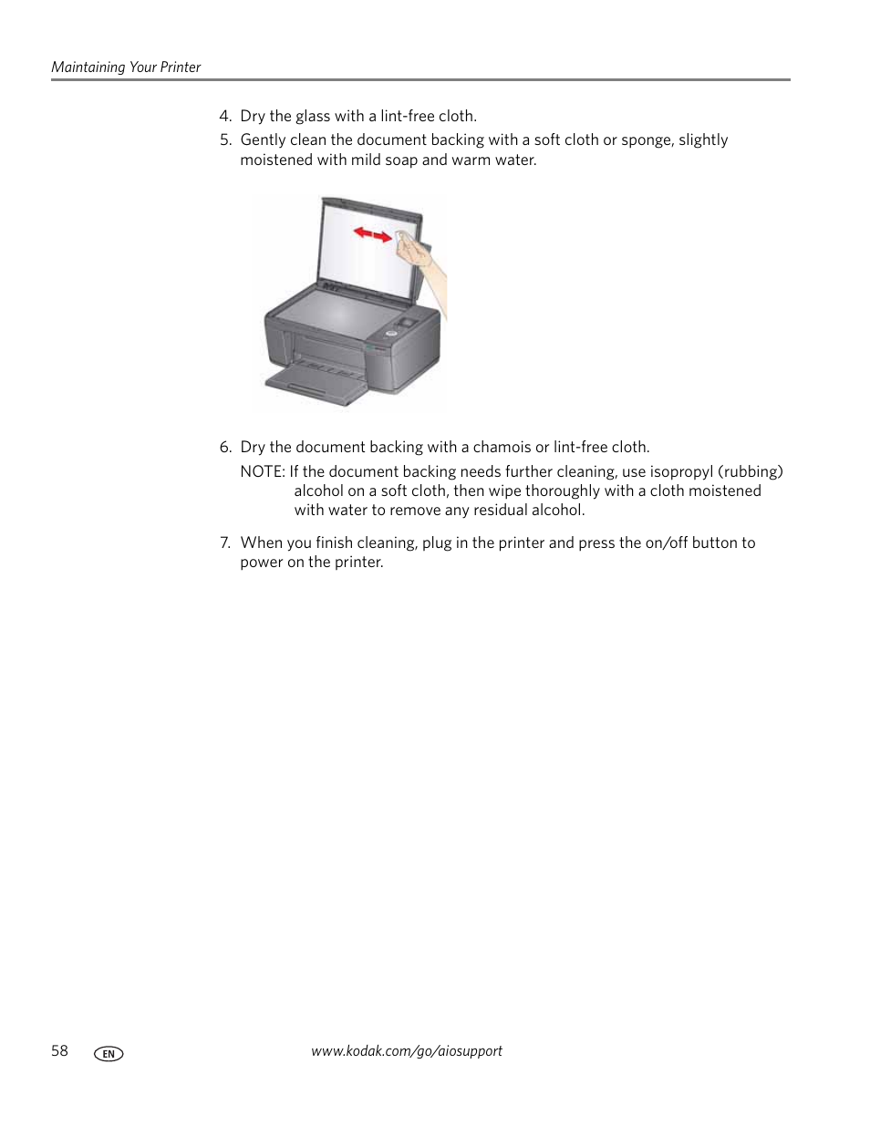 Kodak ESP C310 User Manual | Page 64 / 94