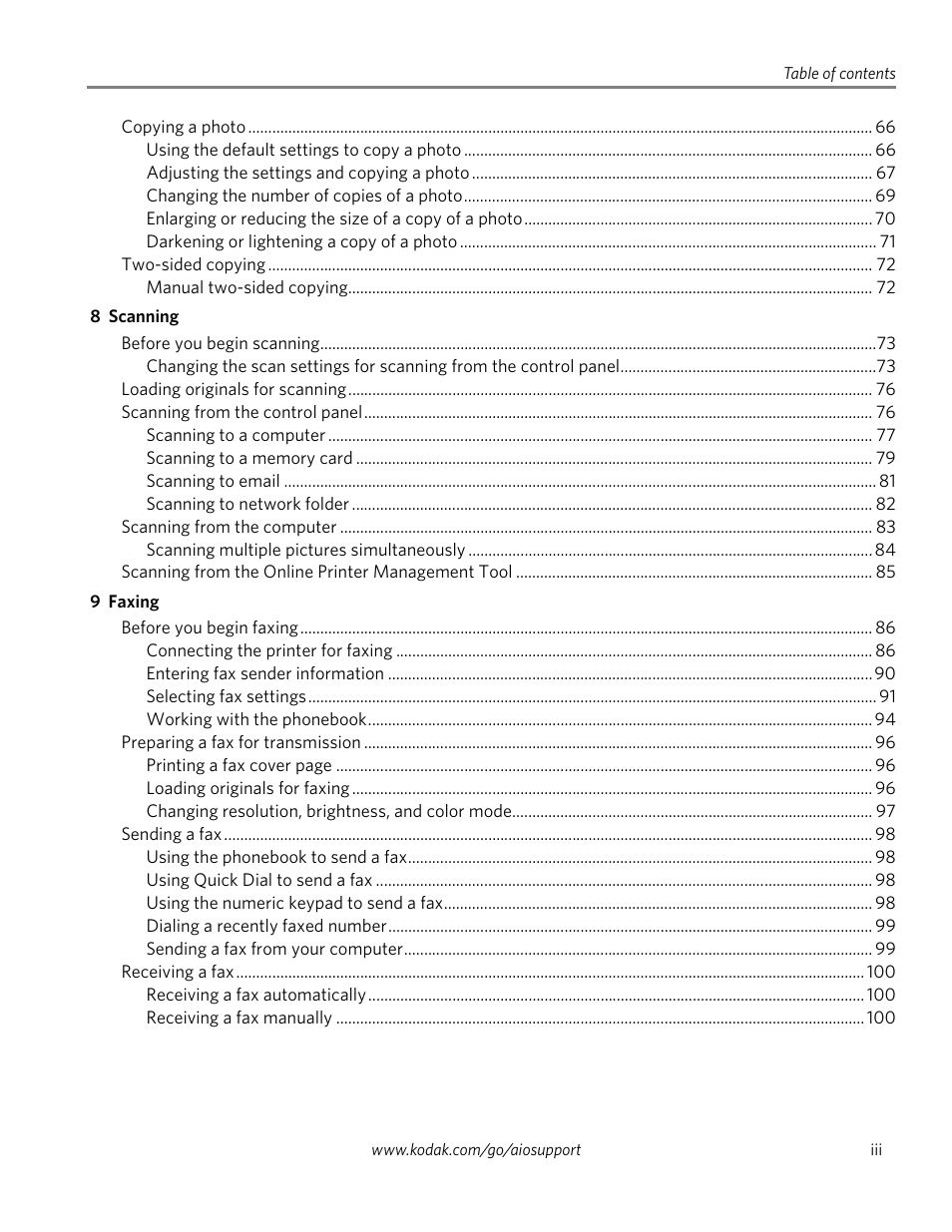 Kodak HERO 4.2 User Manual | Page 5 / 139