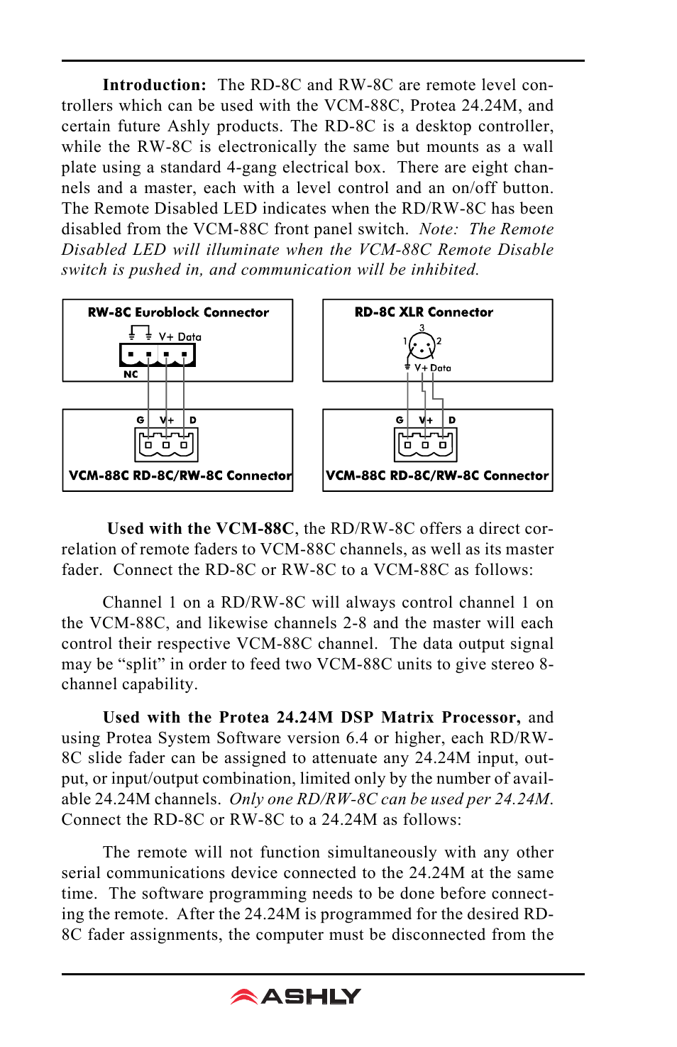 Ashly RD-8C User Manual | Page 2 / 4