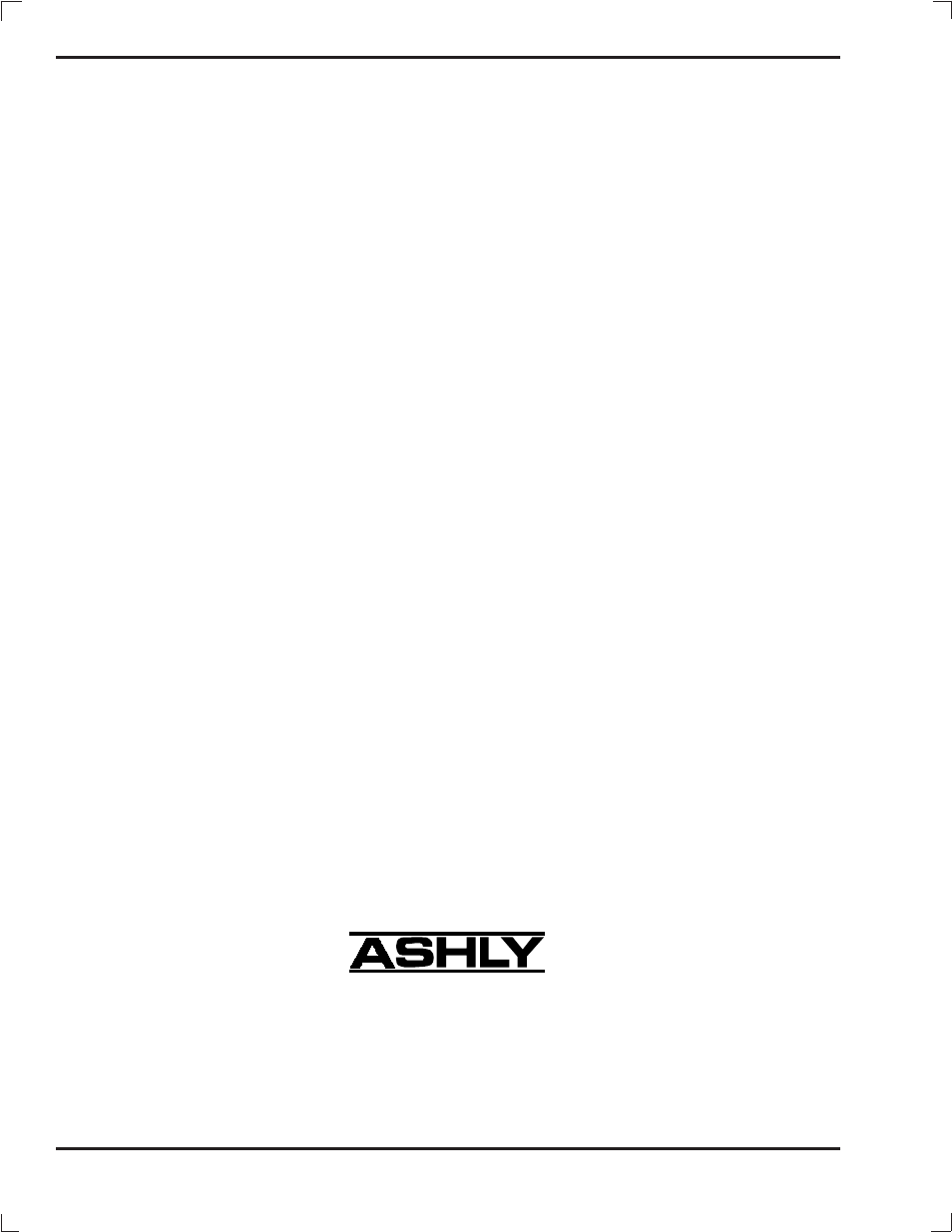 Ashly LX-308B User Manual | Page 16 / 16