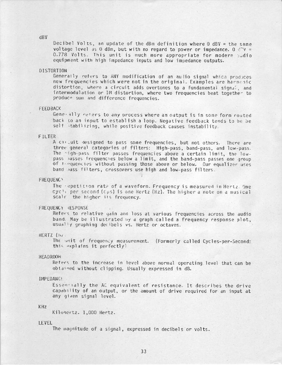 Ashly Electronic Amplifier none User Manual | Page 34 / 40