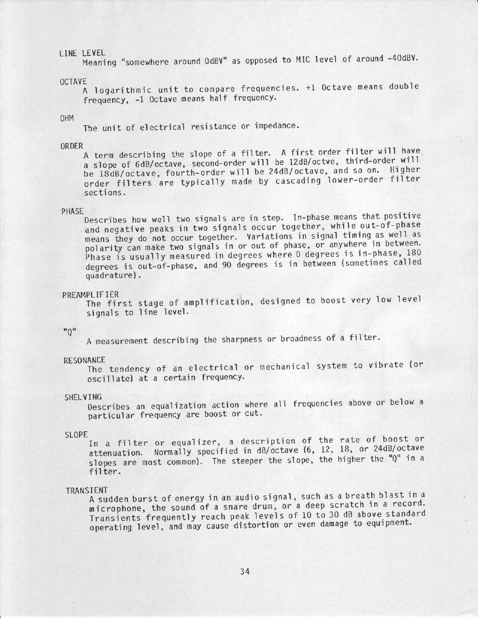 Ashly Electronic Amplifier none User Manual | Page 35 / 40