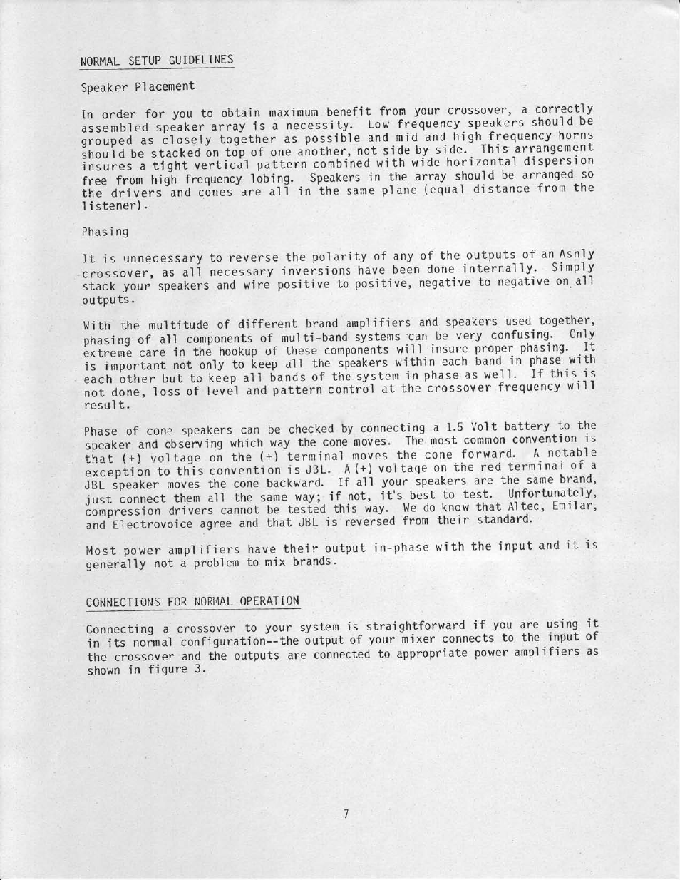 Ashly Electronic Amplifier none User Manual | Page 8 / 40