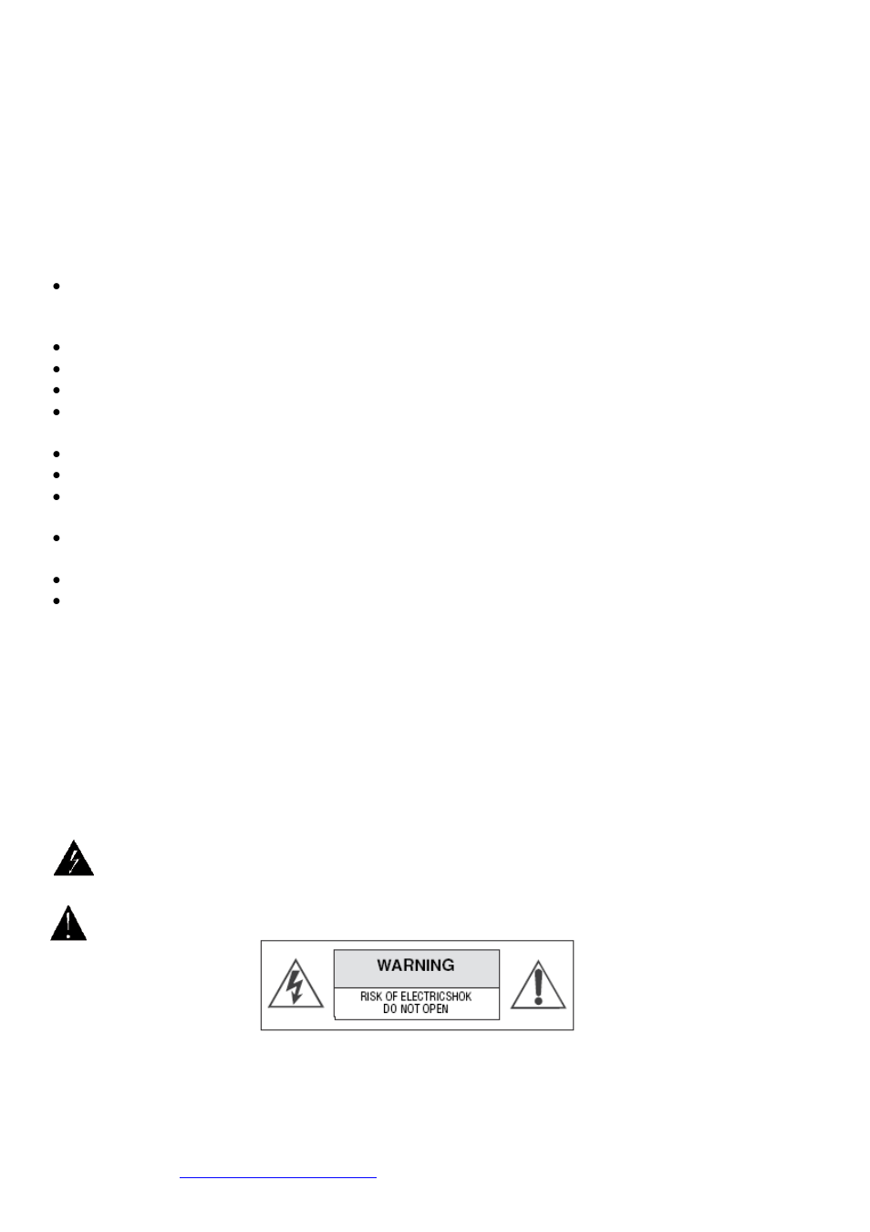 For your attention | Hyundai H-HAS6032sub User Manual | Page 3 / 16