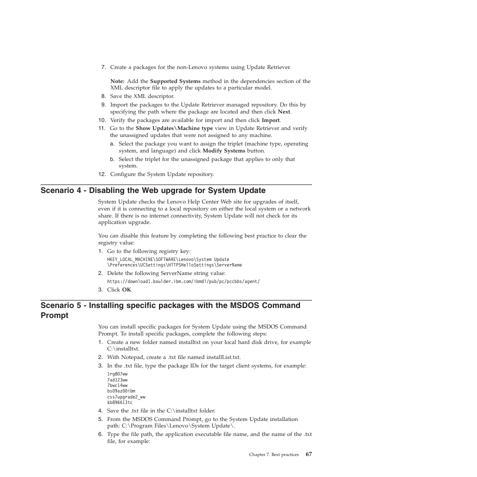 Lenovo System Update Solution (Deployment Guide) User Manual | Page 73 / 92