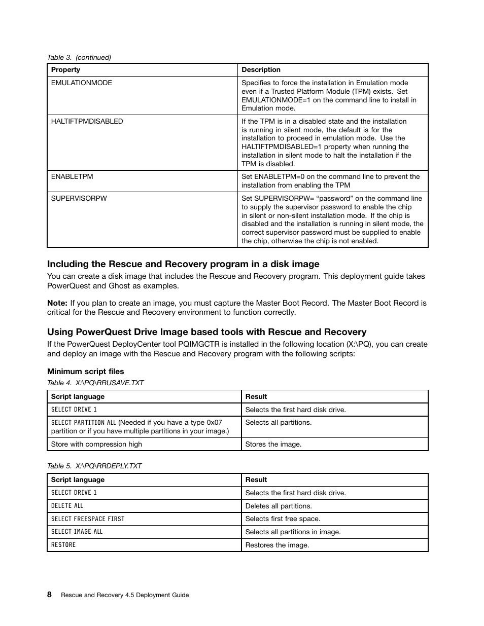 Lenovo ThinkVantage (Rescue and Recovery 4.5) User Manual | Page 14 / 86