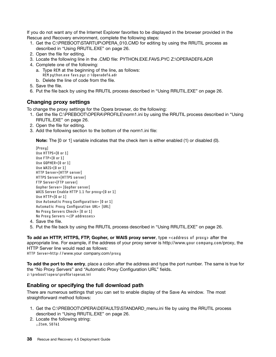 Lenovo ThinkVantage (Rescue and Recovery 4.5) User Manual | Page 44 / 86