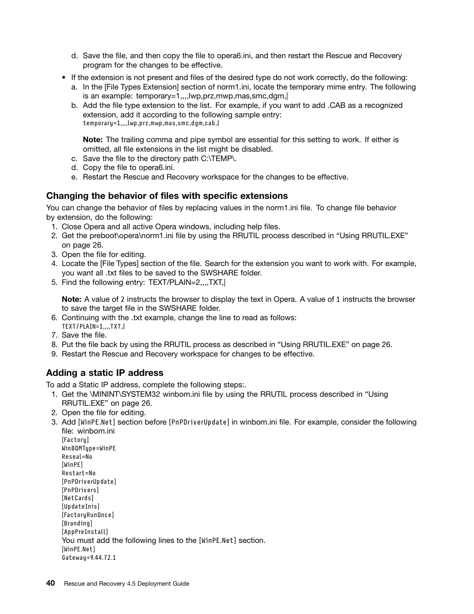 Lenovo ThinkVantage (Rescue and Recovery 4.5) User Manual | Page 46 / 86