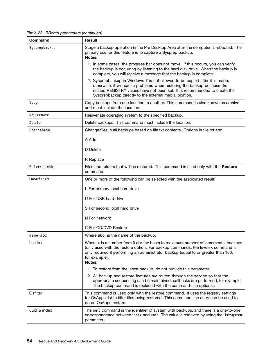 Lenovo ThinkVantage (Rescue and Recovery 4.5) User Manual | Page 60 / 86