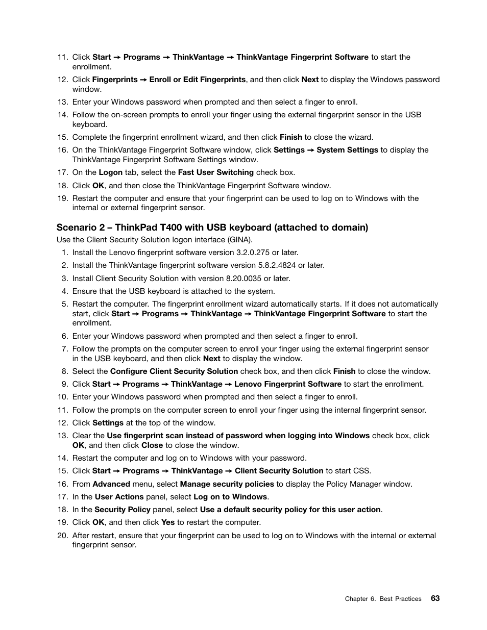 Lenovo ThinkVantage (Client Security Solution 8.21) User Manual | Page 69 / 86
