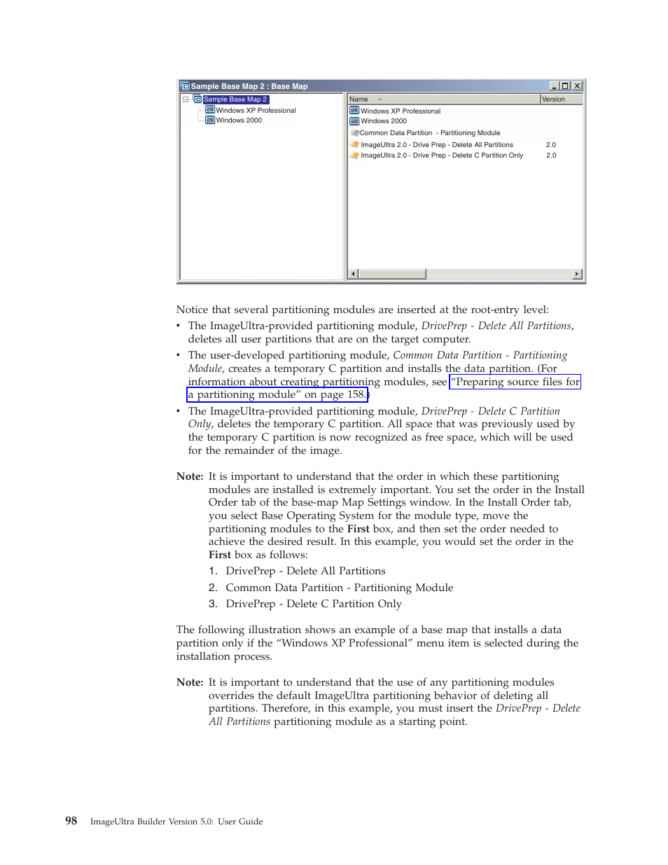 Lenovo ThinkVantage ImageUltra Builder Version 5.0 User Manual | Page 112 / 222