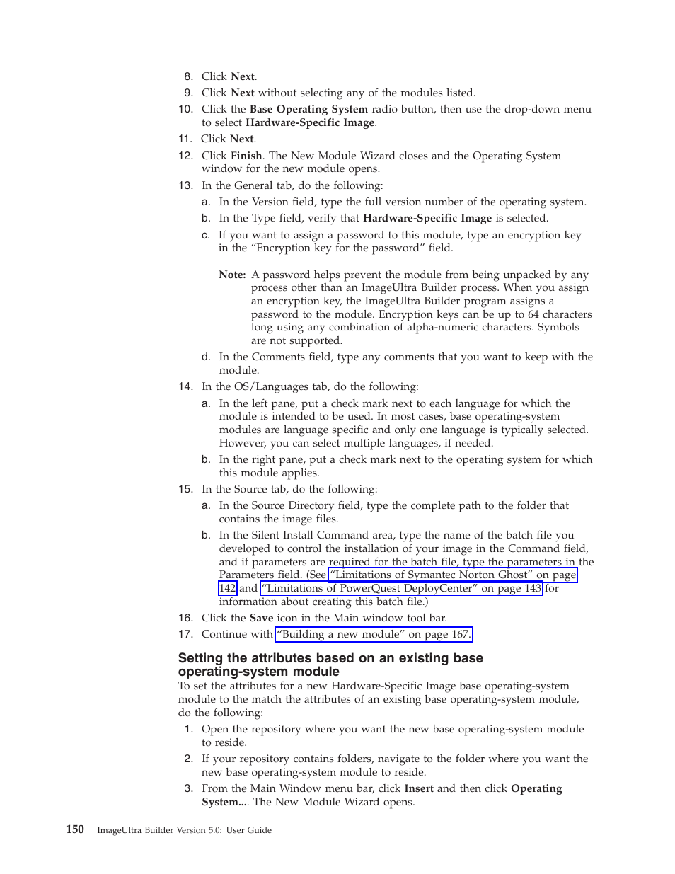 Lenovo ThinkVantage ImageUltra Builder Version 5.0 User Manual | Page 164 / 222
