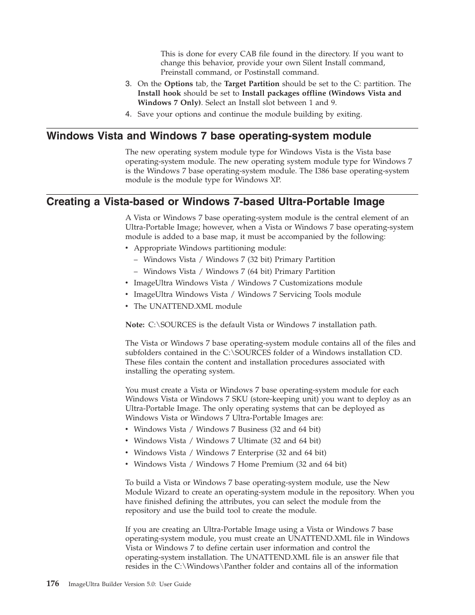 Lenovo ThinkVantage ImageUltra Builder Version 5.0 User Manual | Page 190 / 222