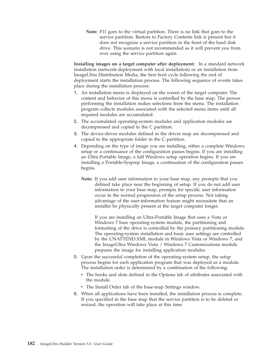 Lenovo ThinkVantage ImageUltra Builder Version 5.0 User Manual | Page 196 / 222