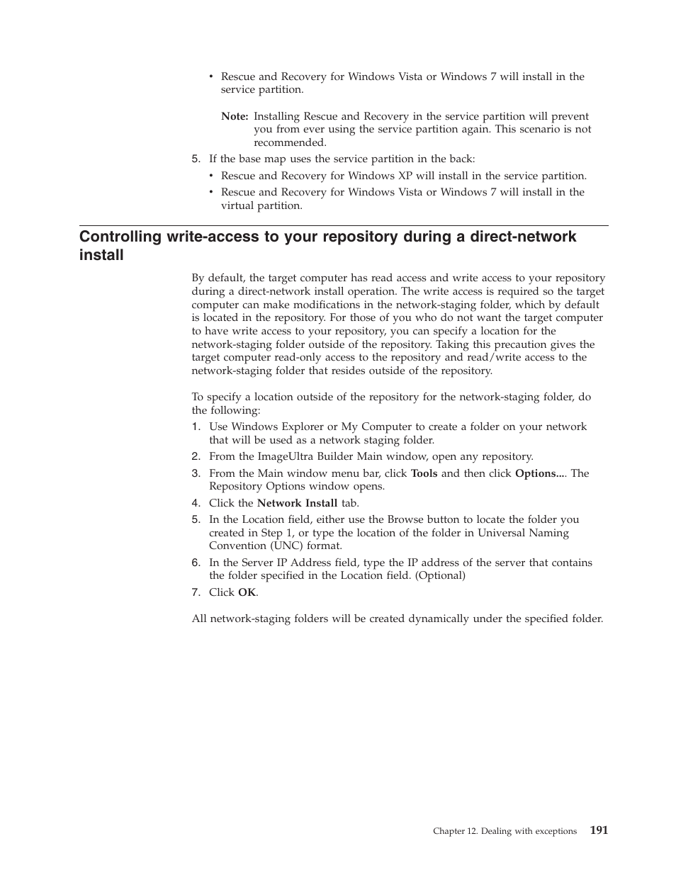 Lenovo ThinkVantage ImageUltra Builder Version 5.0 User Manual | Page 205 / 222