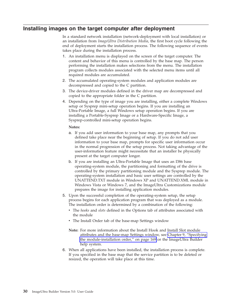 Lenovo ThinkVantage ImageUltra Builder Version 5.0 User Manual | Page 44 / 222