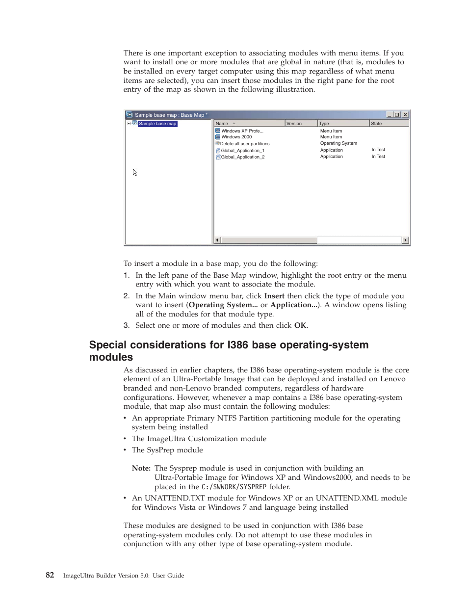 Lenovo ThinkVantage ImageUltra Builder Version 5.0 User Manual | Page 96 / 222