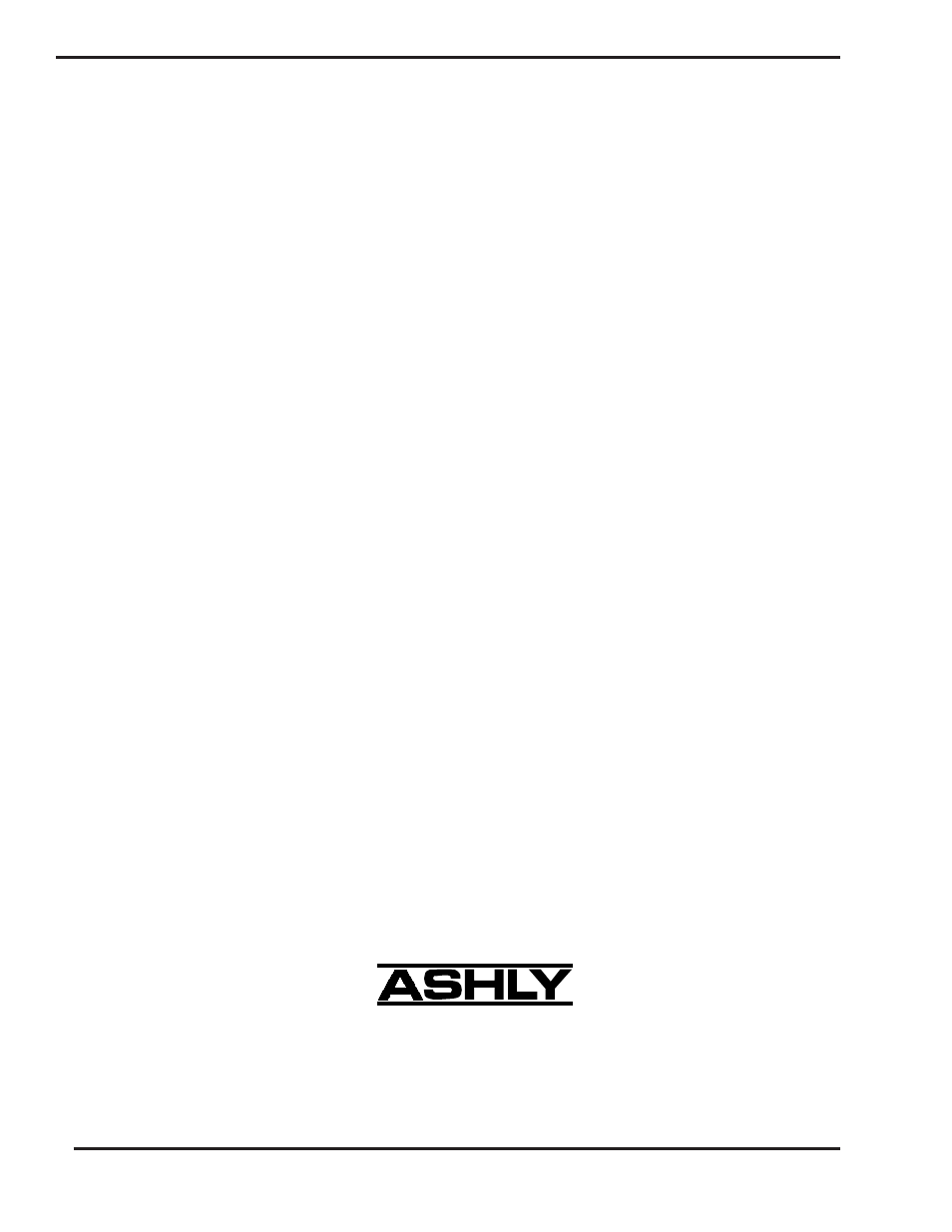 Ashly DPX-100 User Manual | Page 20 / 20