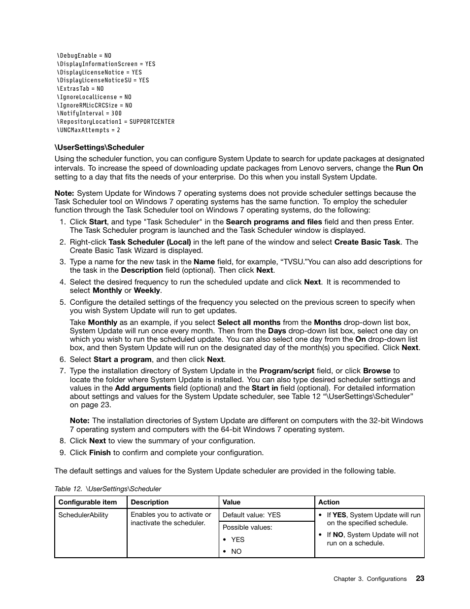 Lenovo System Update Solution User Manual | Page 29 / 94