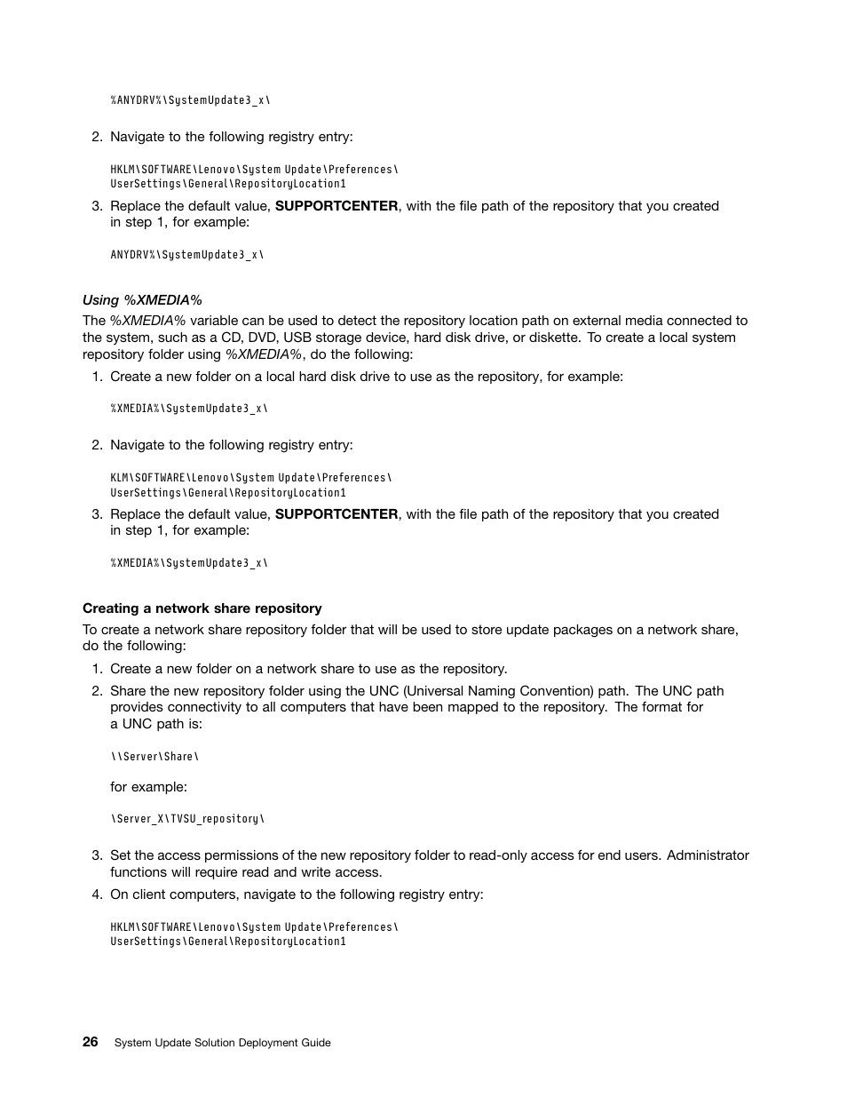 Lenovo System Update Solution User Manual | Page 32 / 94