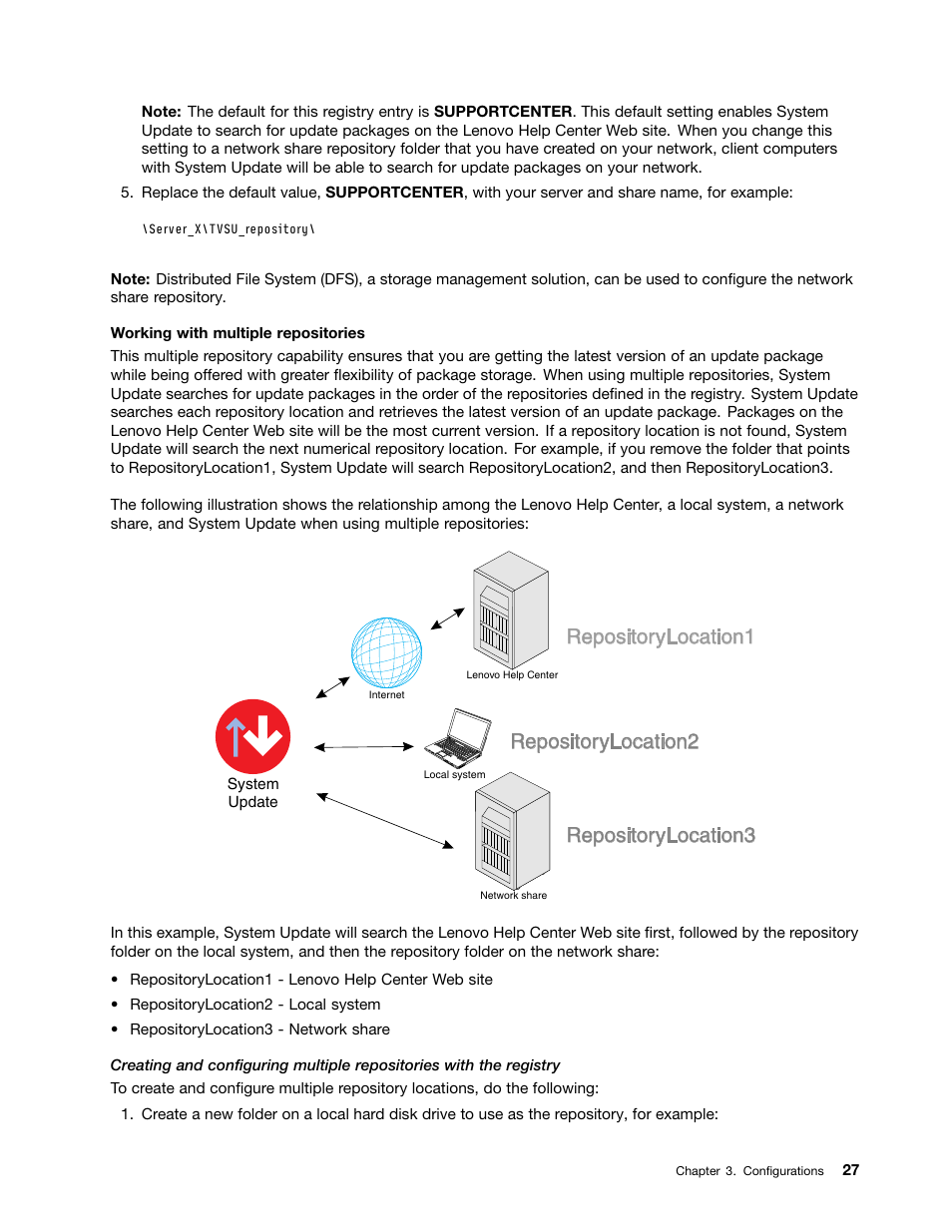 Lenovo System Update Solution User Manual | Page 33 / 94