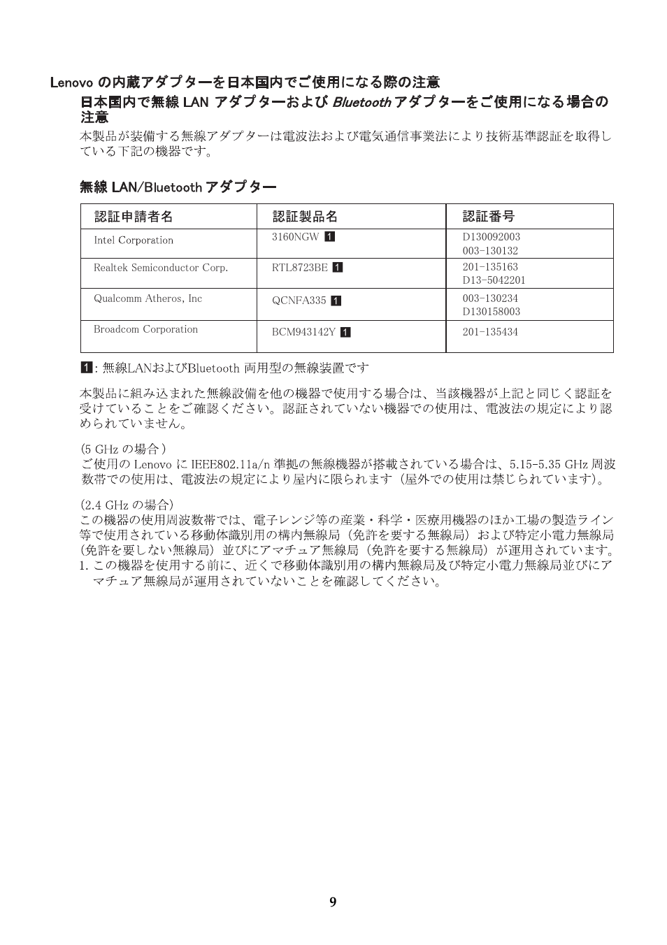 Lenovo G40-70 Notebook Lenovo User Manual | Page 9 / 12