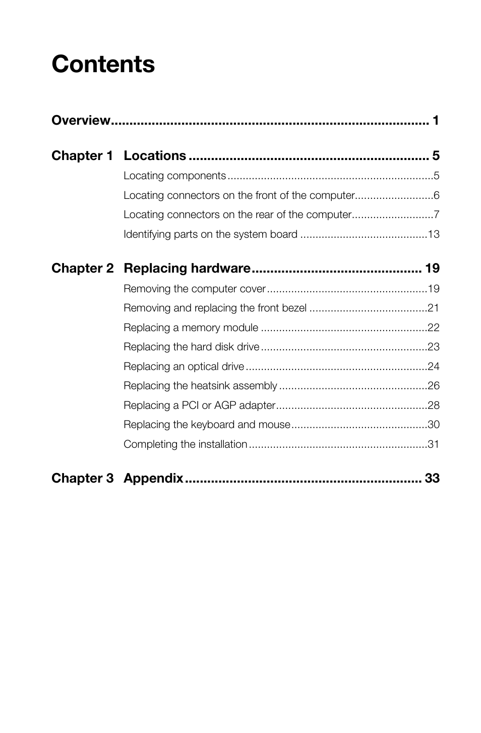 Lenovo H420 Desktop User Manual | Page 4 / 39