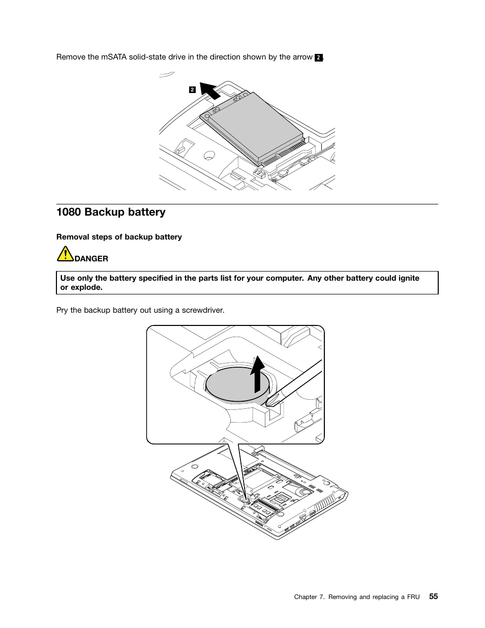 1080 backup battery | Lenovo V580c Notebook User Manual | Page 61 / 114