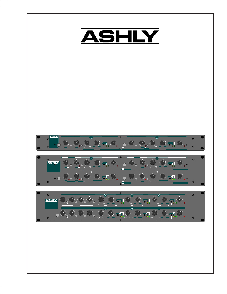 Ashly XR4001 User Manual | 16 pages