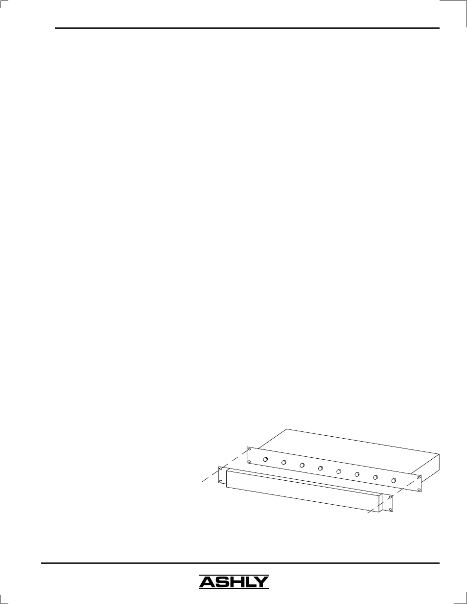 Ashly security cover installation | Ashly XR4001 User Manual | Page 3 / 16