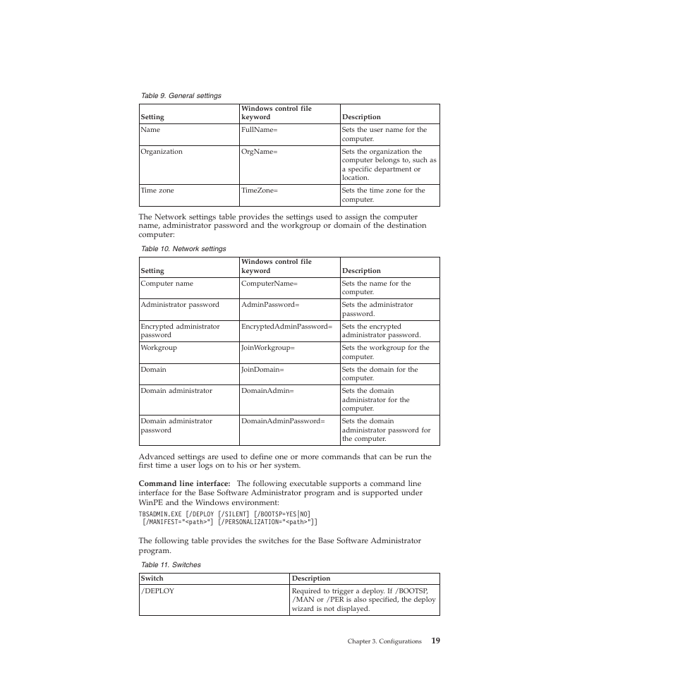 Lenovo ThinkVantage Rescue and Recovery 4.3 (Deployment Guide) User Manual | Page 27 / 96
