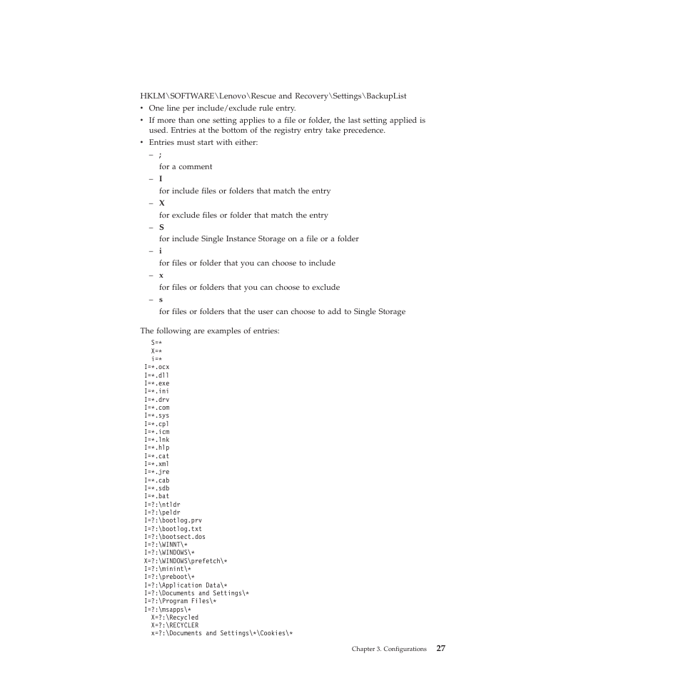 Lenovo ThinkVantage Rescue and Recovery 4.3 (Deployment Guide) User Manual | Page 35 / 96