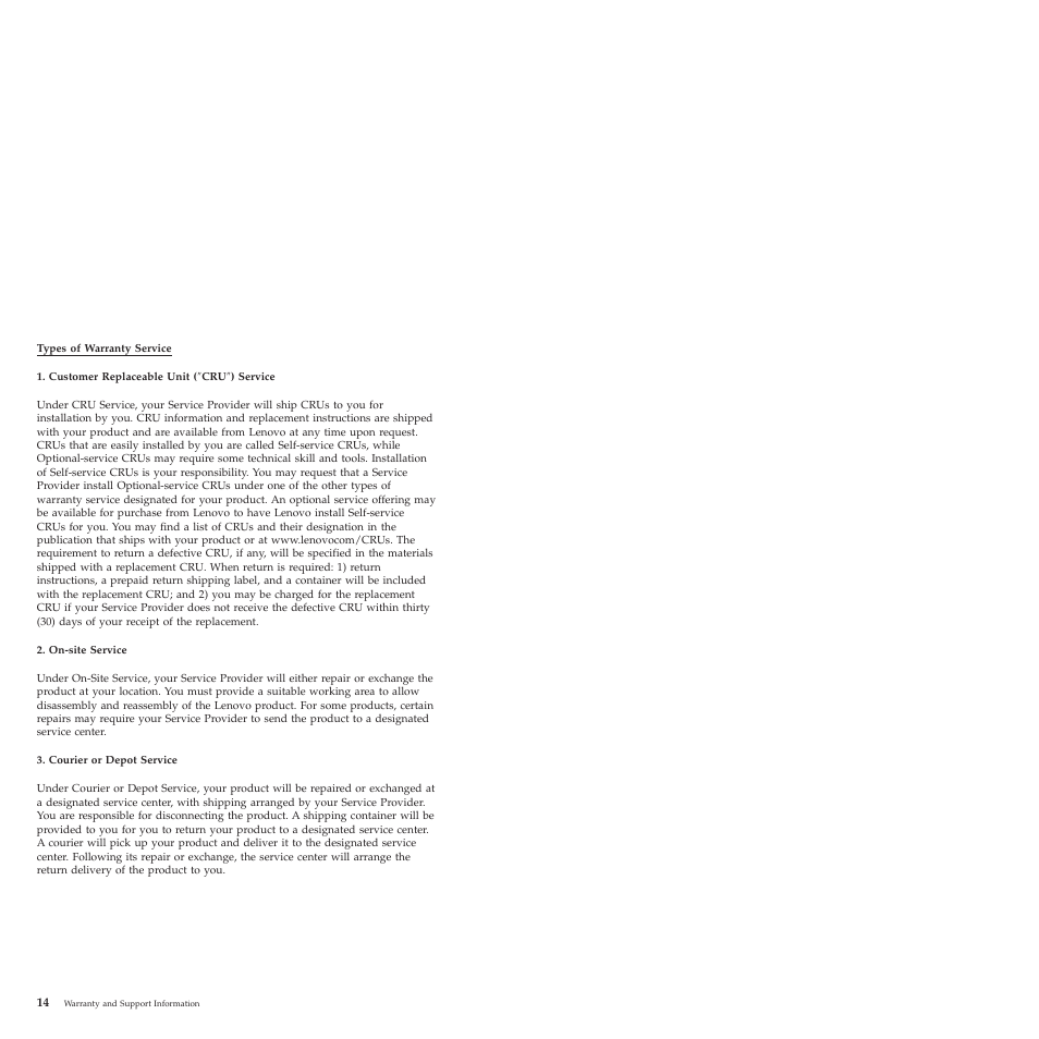 Lenovo ThinkServer TS200 User Manual | Page 20 / 30