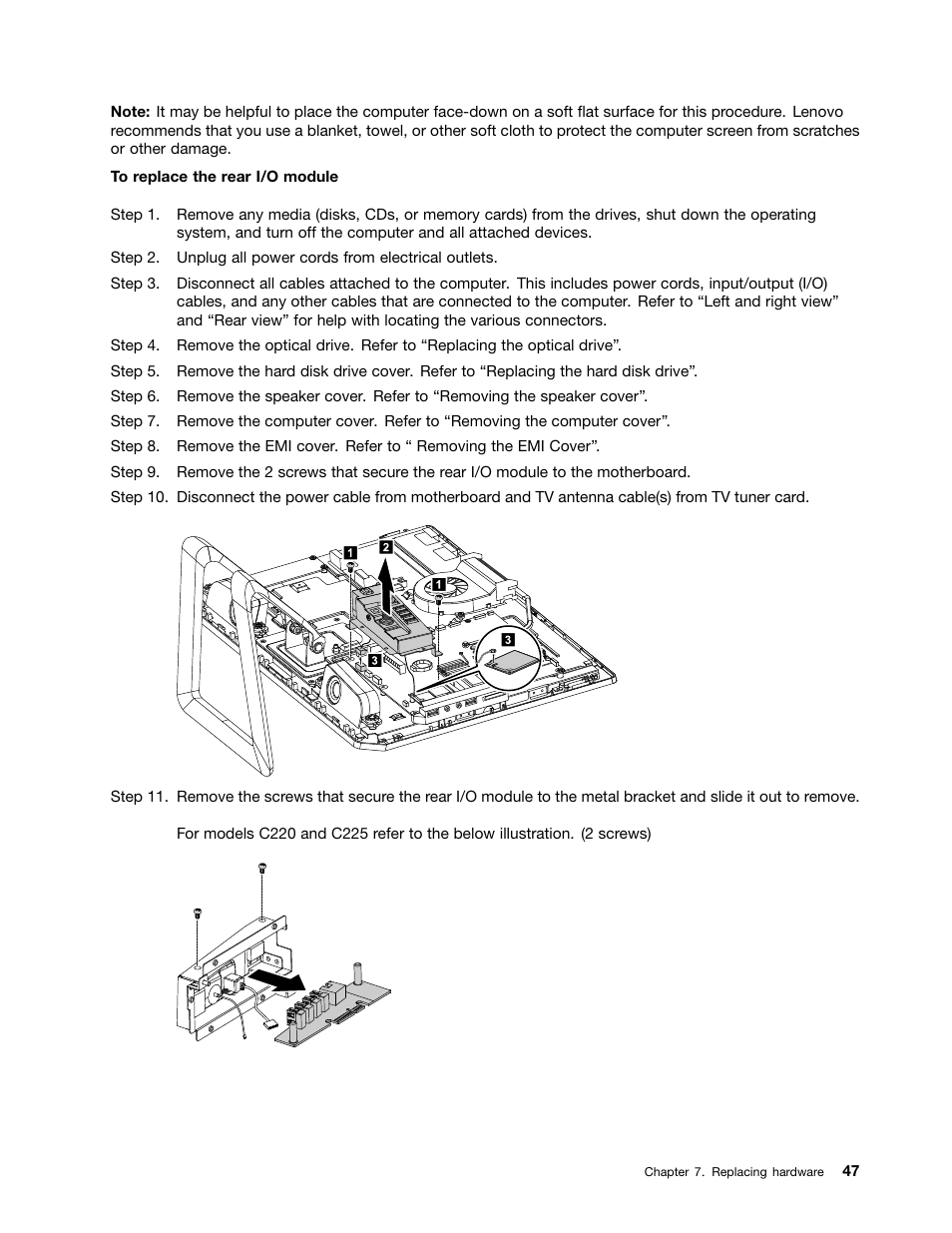 Lenovo C225 All-In-One User Manual | Page 51 / 61
