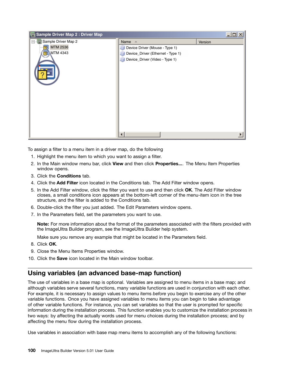 Using variables (an advanced base-map function) | Lenovo ThinkPad SL300 User Manual | Page 114 / 206