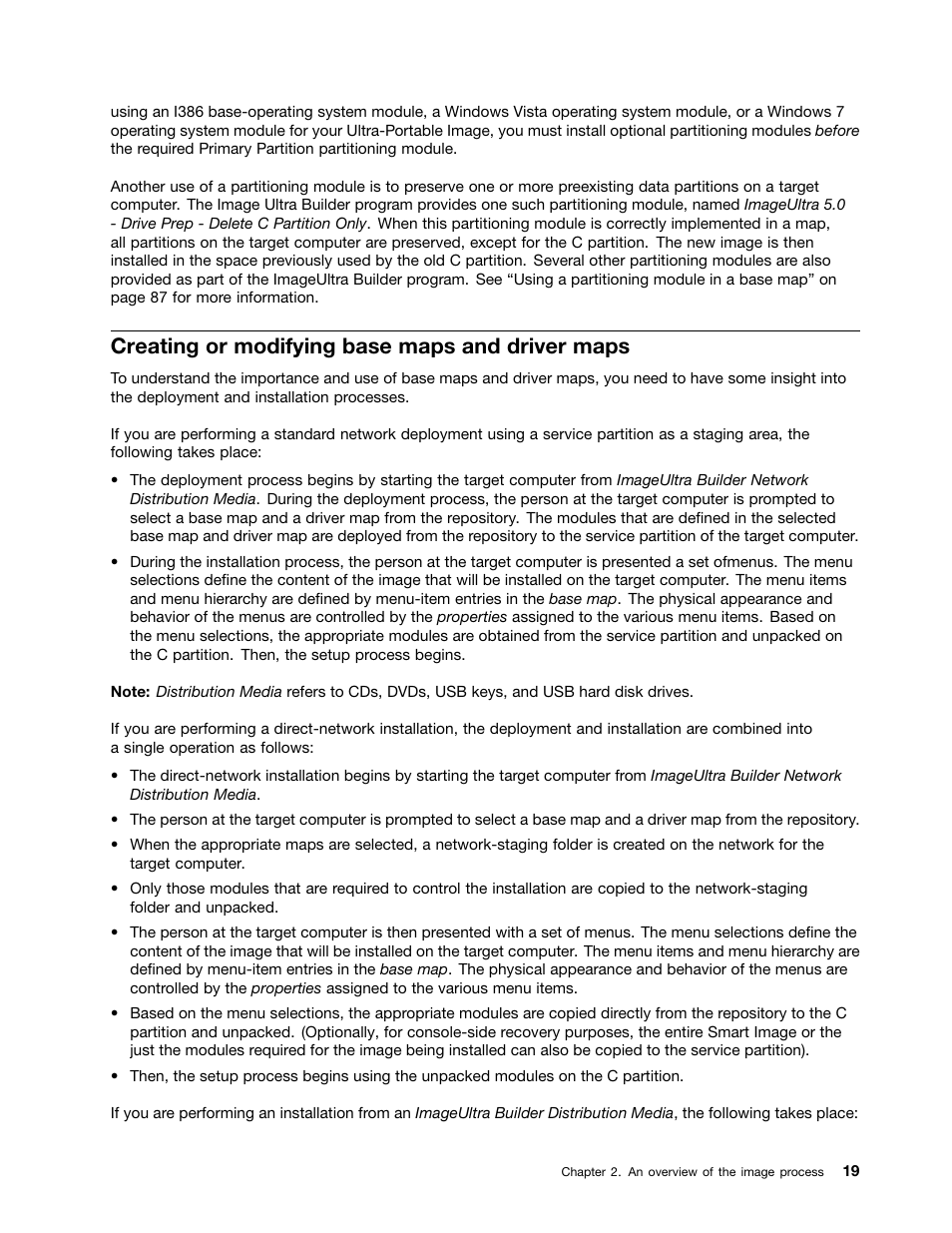 Creating or modifying base maps and driver maps | Lenovo ThinkPad SL300 User Manual | Page 33 / 206