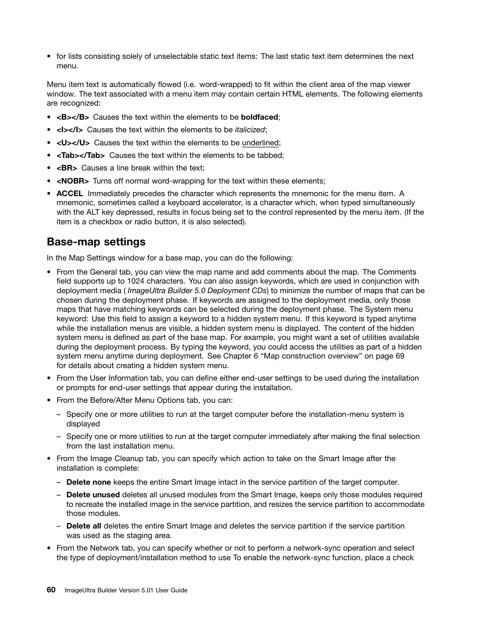 Base-map settings | Lenovo ThinkPad SL300 User Manual | Page 74 / 206