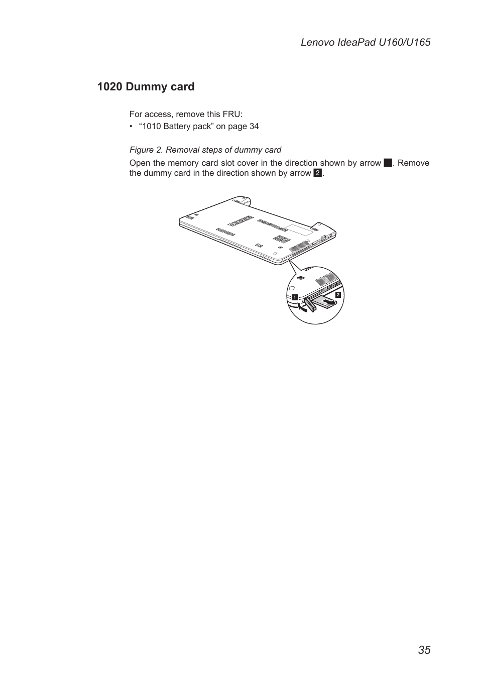 1020 dummy card | Lenovo IdeaPad U160 User Manual | Page 39 / 81