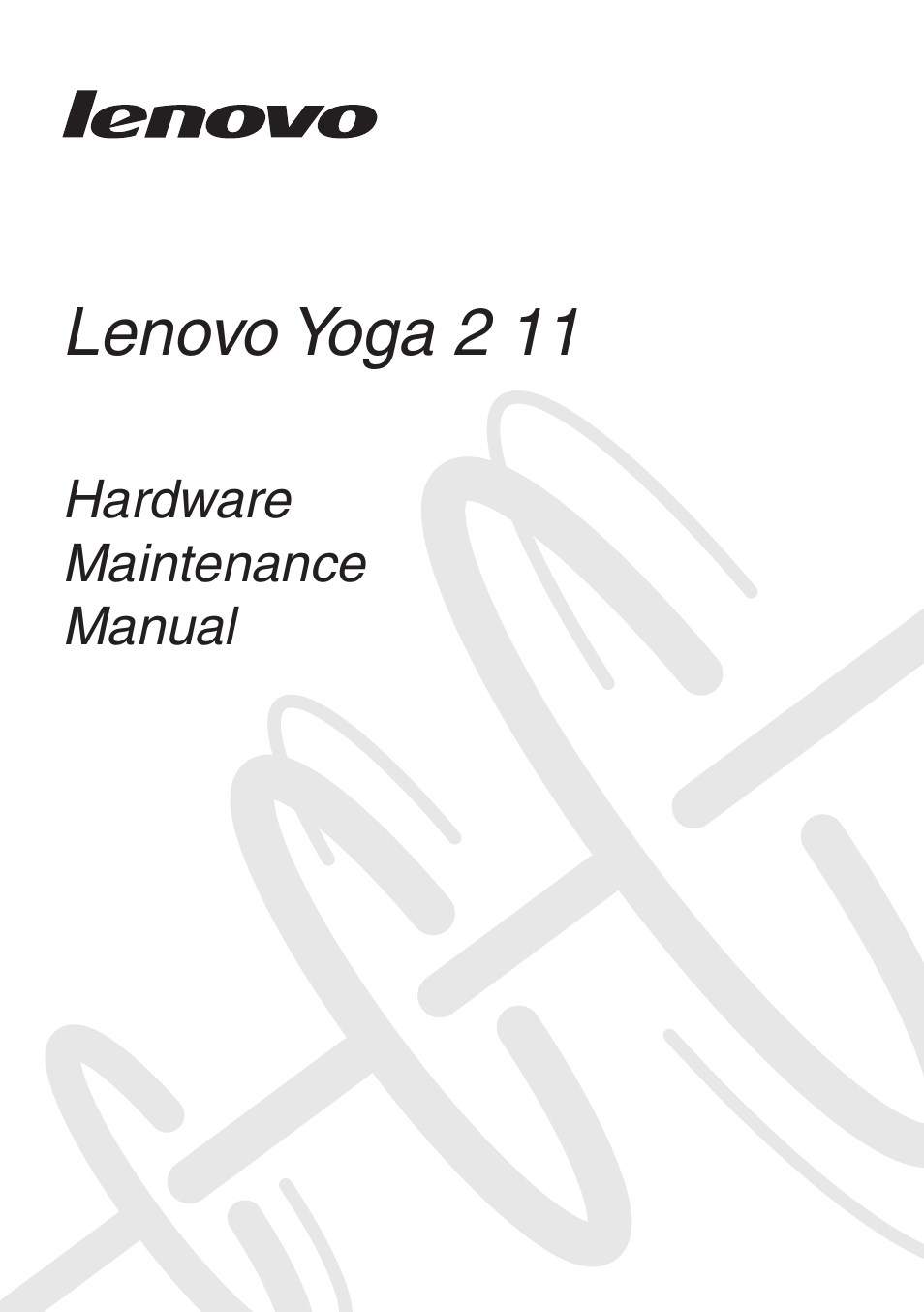 Lenovo Yoga 2 11 Notebook Lenovo User Manual | 76 pages